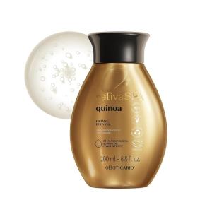 Nativa SPA by O Boticario Quinoa Hydrating Body Oil, Soft and Healthy Skin, 6.8 oz. (200 ml)(Quinoa)