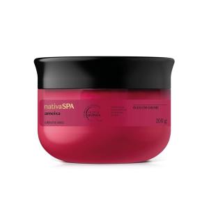Nativa SPA by O Boticário, Lilac Whipped Oil Body Cream with Quinoa & BioRetinol, Luxurious, Hydrating Cream-to-Oil Formula, Nourishment for Silky Skin, 6.1 Ounce (175g)(Plum)