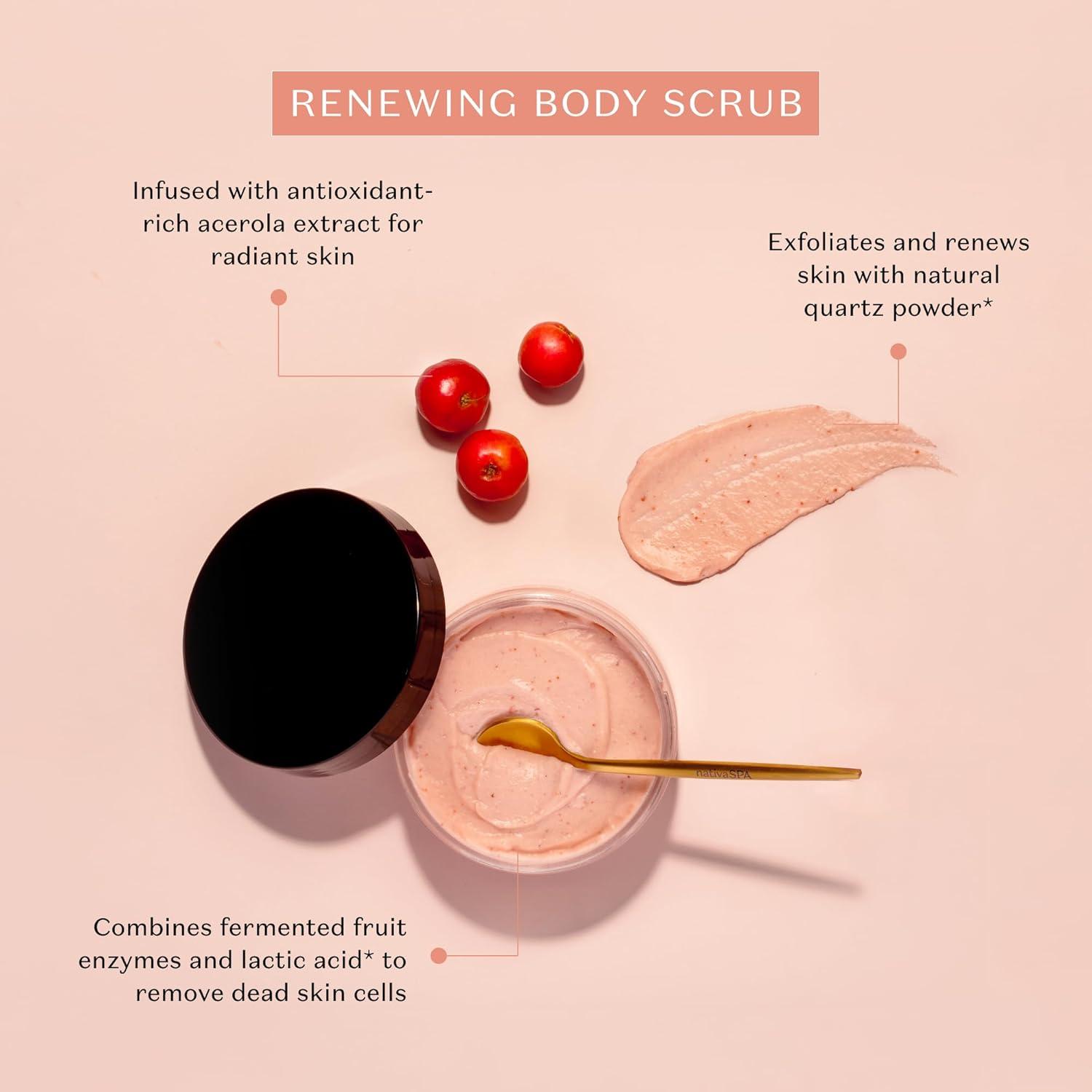 imageNativa SPA Acerola Cherry Ritual Soft ampamp Radiant Bundle Body Butter 200g Body Oil 100 ml ampamp Body Scrub 200g