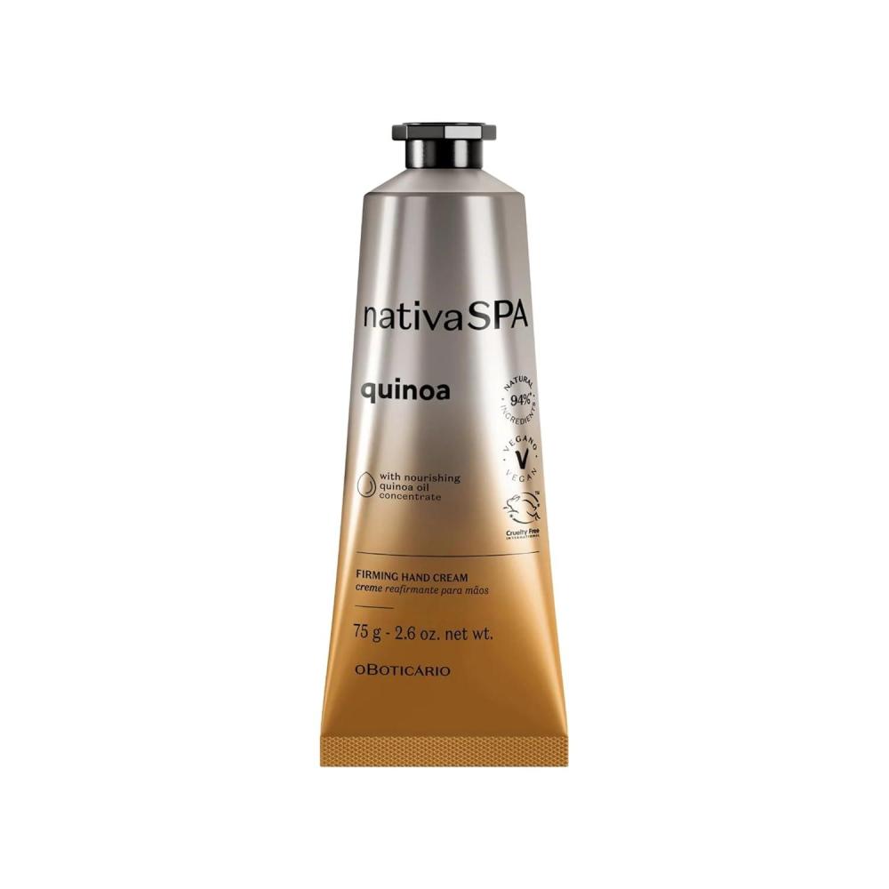 imageO Boticrio Nativa SPA Quinoa Hand Cream Hydrating Lotion 26 Ounce