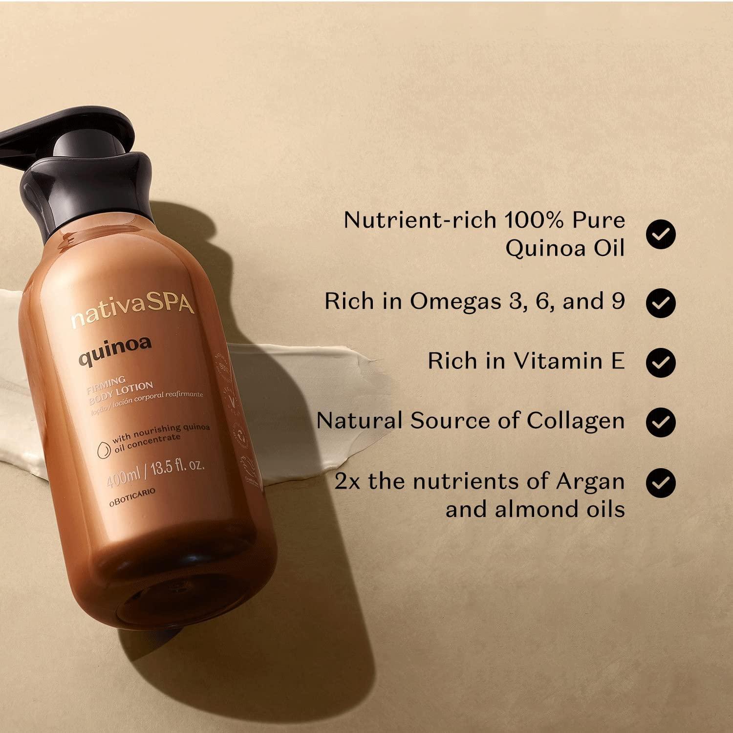 imageNativa SPA by O Boticrio Conscious Set Quinoa Firming Body Lotion Refill Bundle set 400ml each