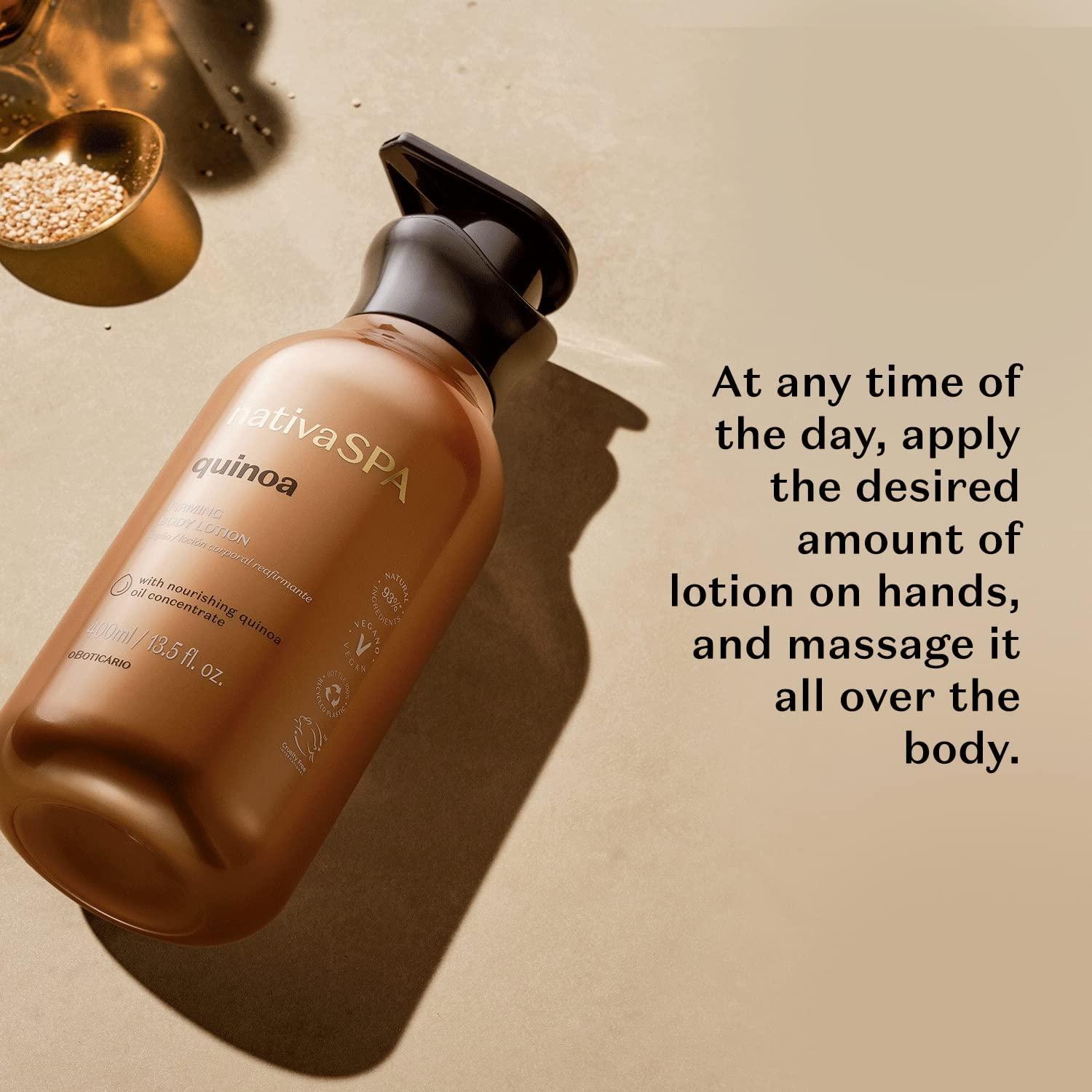 imageNativa SPA by O Boticrio Conscious Set Quinoa Firming Body Lotion Refill Bundle set 400ml each