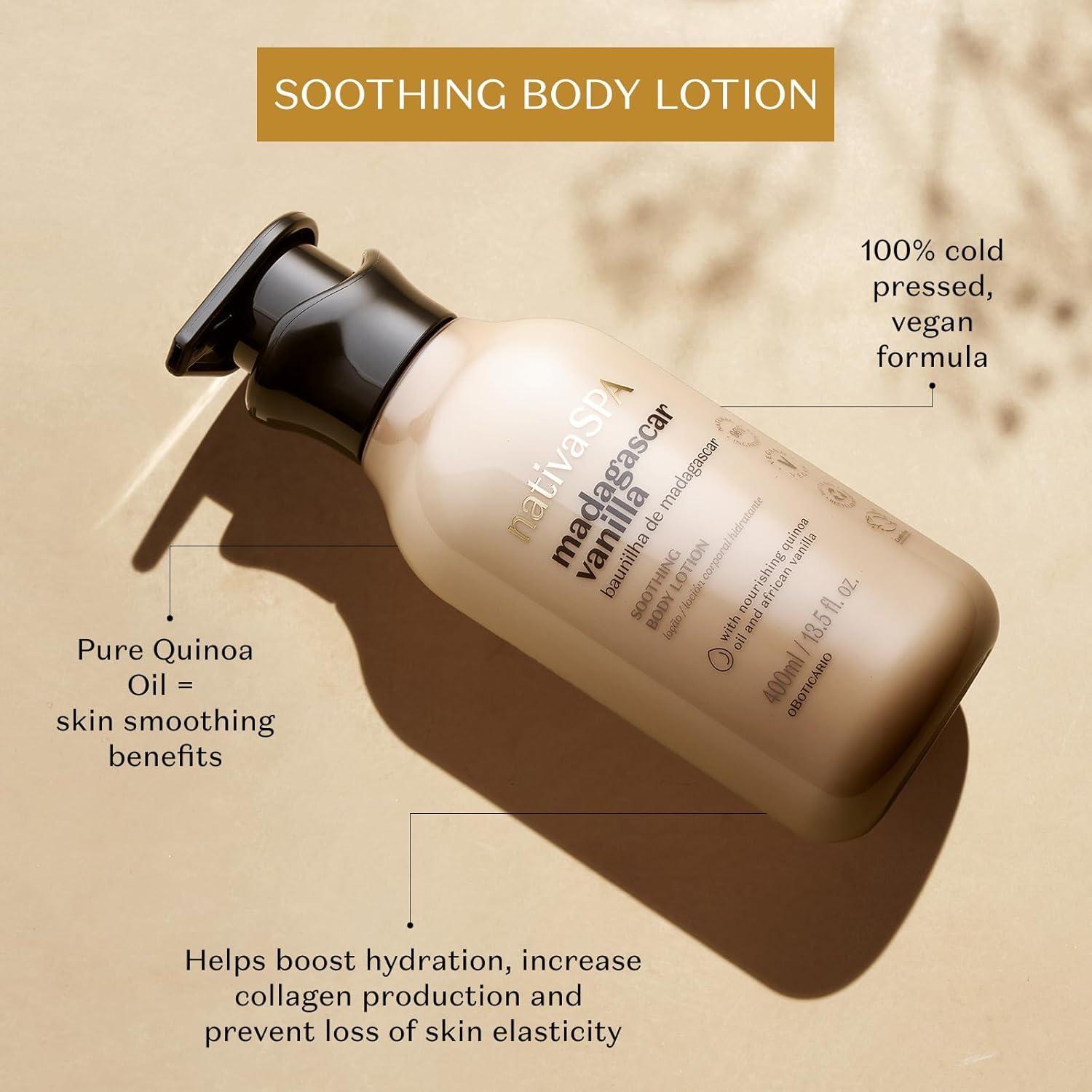 image:imageNativa SPA Orchid Lumire Scented Body Cream Firming amp Hydrating Lotion with Quinoa Oil 135 Ounce 400mlMadagascar Vanilla