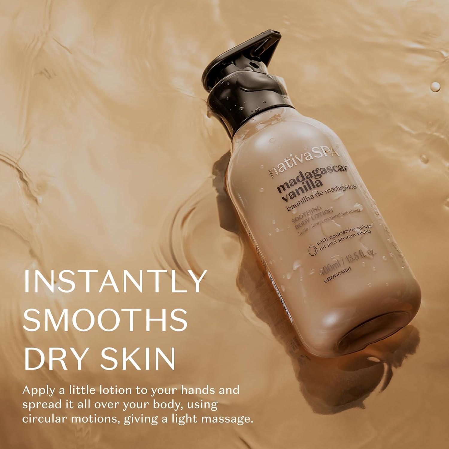 image:imageNativa SPA Orchid Lumire Scented Body Cream Firming amp Hydrating Lotion with Quinoa Oil 135 Ounce 400mlMadagascar Vanilla