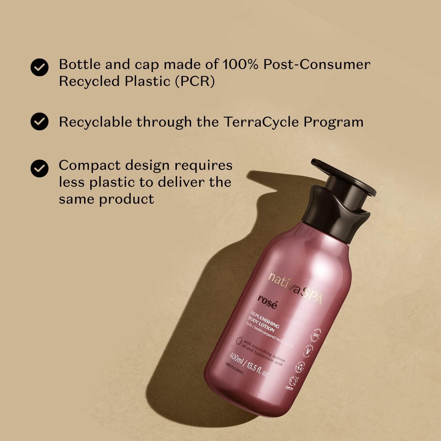 image:imageNativa SPA Orchid Lumire Scented Body Cream Firming amp Hydrating Lotion with Quinoa Oil 135 Ounce 400mlRose