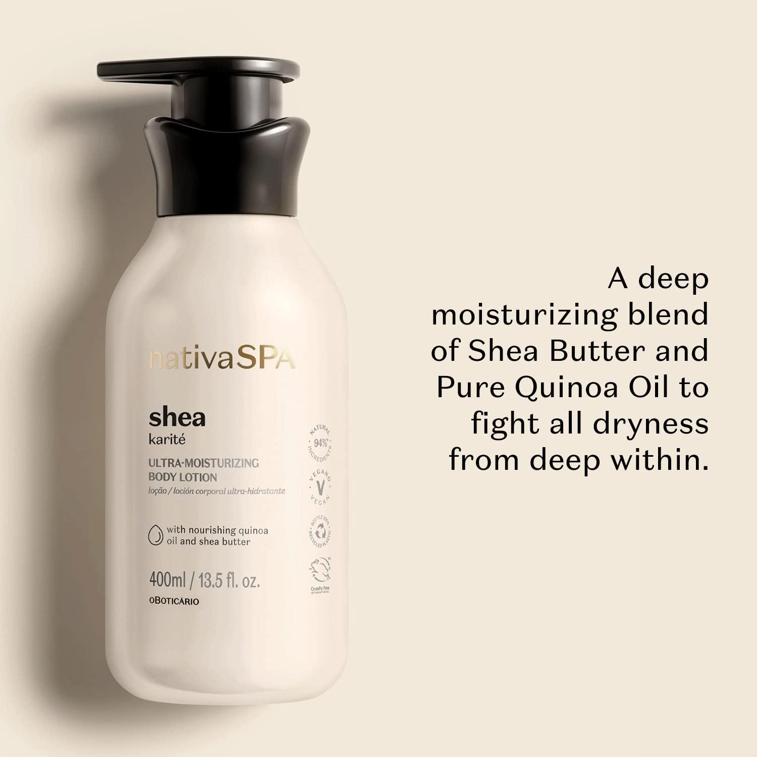 image:imageNativa SPA Orchid Lumire Scented Body Cream Firming amp Hydrating Lotion with Quinoa Oil 135 Ounce 400mlShea