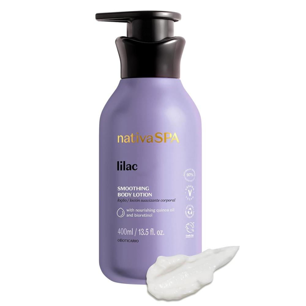 image:imageNativa SPA Orchid Lumire Scented Body Cream Firming amp Hydrating Lotion with Quinoa Oil 135 Ounce 400mlLilac