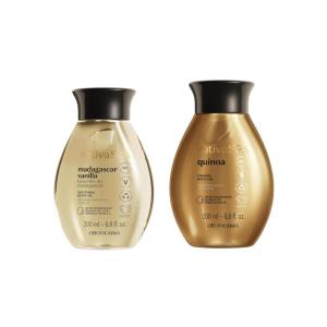 O BOTICARIO Nativa SPA Body Hydrating Oil Bundle: Madagascar Vanilla & Quinoa, 6.8 Ounce (each)