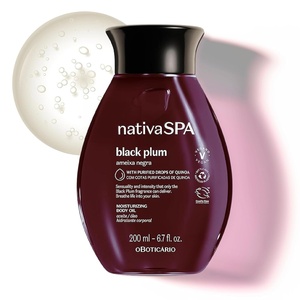 Nativa SPA by O Boticário Merlot Grape Biphase Body Oil, with Quinoa & Grapeseed Oils, Silky Glow with Hydration, 6.7 Ounce (200ml)(Black Plum)